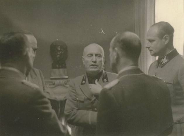 Mussolini, Wolff Rahn, Pohl