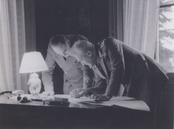 Dr. Rudolf Rahn and General Graziani