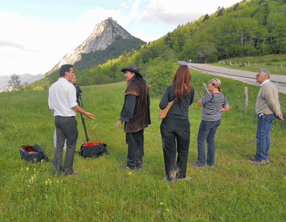 Filming Montsegur