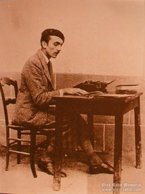 Otto Rahn at his writing desk, 1934 