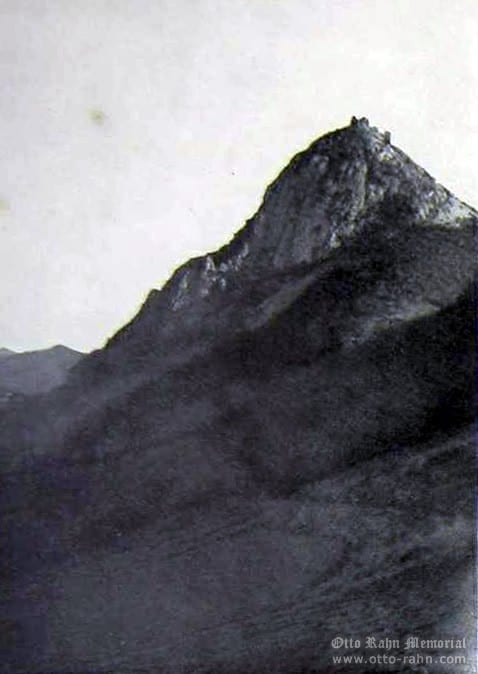 The Montsegur picture made by Otto Rahn