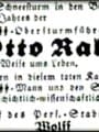 Otto Rahn death in the newspaper