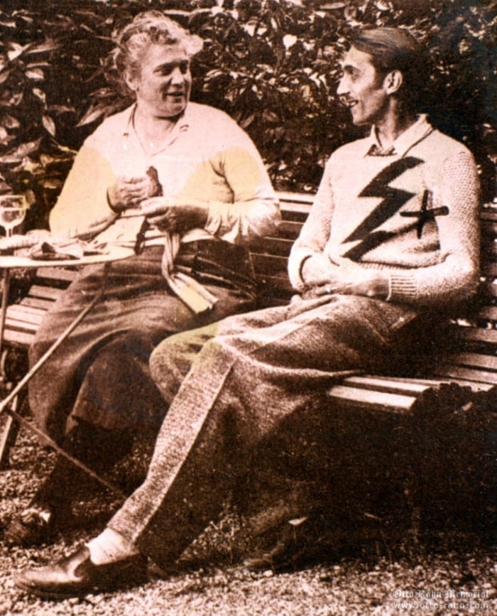 Otto Rahn with his mother