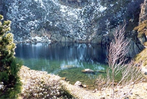 Described as Otto Rahn's Grail lake